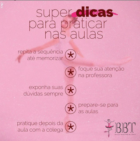 Dicas para melhorar seu ballet